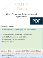 Unit4 CC Technology and Applications