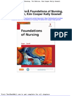 Test Bank For Foundations of Nursing 7th Edition Kim Cooper Kelly Gosnell