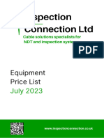 Price List, July 2023 - Inspection Connection Ltd.