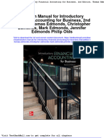 Solution Manual For Introductory Financial Accounting For Business 2nd Edition Thomas Edmonds Christopher Edmonds Mark Edmonds Jennifer Edmonds Philip Olds