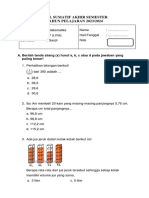 Soal Matematika - Kelas 5