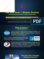 The New View of Human Factors (In Aviation) - Dr. Adi Subiyanto - APPnI & Unhan