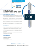 Silicona Estructural 990