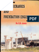 Soil Mechanics and Foundation Engineering by DR K.R Arora