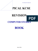 Topical Computer Studies Booklet