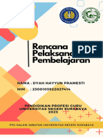 RPP Revisi, Dyah Hayyun Pramesti