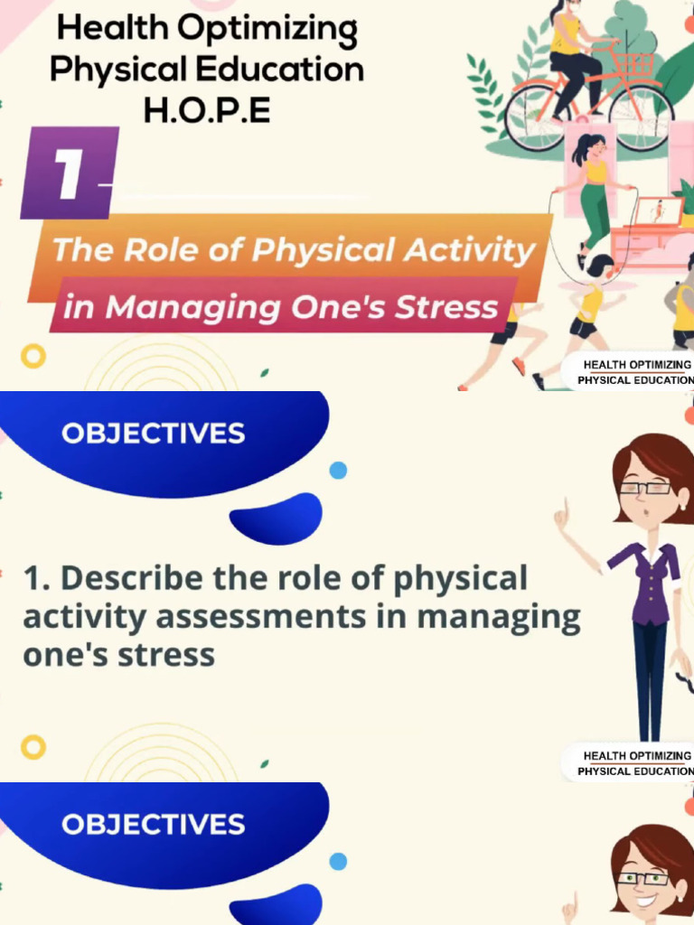 The Role of Physical Activity in Managing Ones Stress 2 | PDF