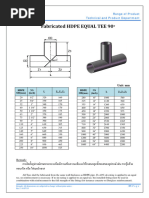 HDPE Reducer Size Specifications | PDF