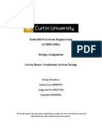 Greenhouse Ventilation System Design Report