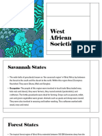 West African Societies