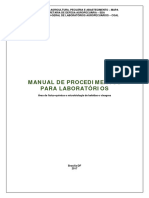 Manual de Procedimentos para Laboratórios