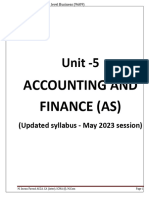 As - Unit 5 UPDATED For May 2024 - Syllabus Updated