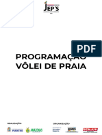 Programação Vôlei de Praia