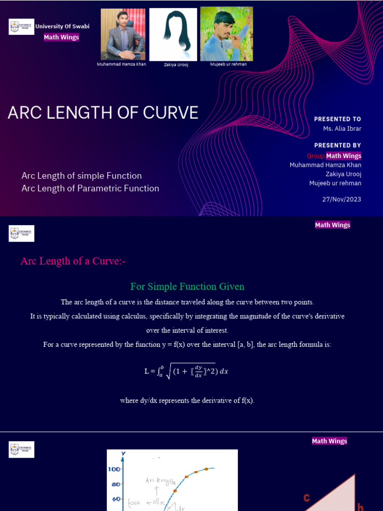 Arc Length | Download Free PDF | Curve | Mathematics