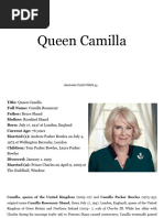 Queen Camilla