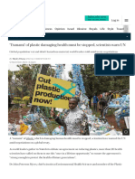 WWW Telegraph Co Uk News 2023 11 12 Tsunami Plastic Damaging Human Health Must B