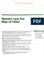 Nasizm and The Rise of Hitler