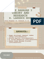 Kelompok 3 - Theory and Research