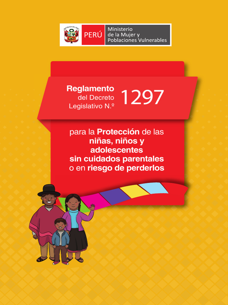Reglamento del D.L. N° 1297 para Niños y Adolescentes | PDF | Adopción ...