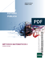 GUÍA - Métodos Matemáticos I (2023)