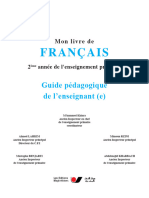 Guide Francais 2 Annee Mon Livre de FR