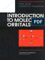 Yves Jean, François Volatron, (Translator) Jeremy Burdett - An Introduction To Molecular Orbitals-Oxford University Press (1993)