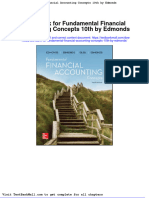 Test Bank For Fundamental Financial Accounting Concepts 10th by Edmonds