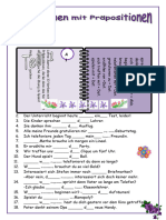 Verben Mit Prapositionenteil1a1ubung Grammatikerklarungen - 32418