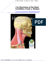 Test Bank For Structures of The Head and Neck 1st Edition Frank J Weaker