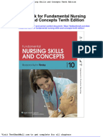 Test Bank For Fundamental Nursing Skills and Concepts Tenth Edition
