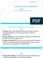 4 Comportamiento en El Área Industrial