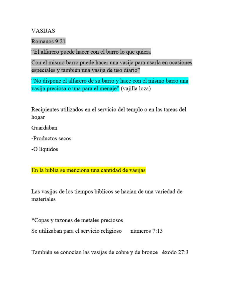 QUE ES VASIJAS SIGNIFICADO visual data 7