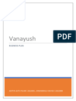 Business Plan Vanayush