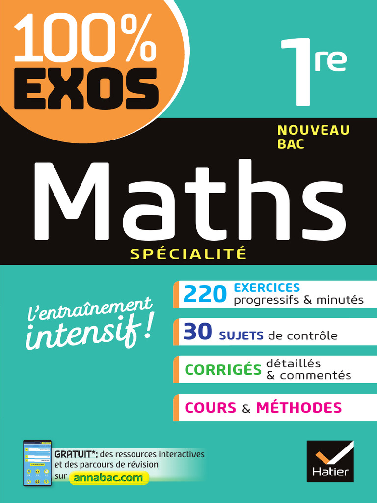 100 % Exos Maths 1re : Révisions Complètes | PDF | Séquence | Structure ...