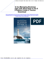 Test Bank For Managing Business Ethics Straight Talk About How To Do It Right 6th Edition Linda K Trevino Download