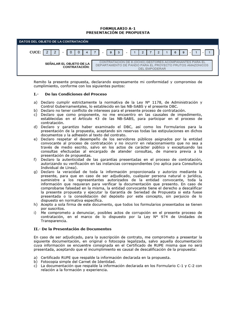 Formulario A 1 | PDF | Justicia | Crimen y violencia