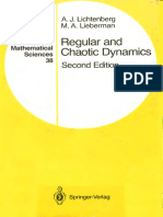 (Applied Mathematical Sciences (Springer-Verlag New York Inc.) 38.) Lichtenberg, Allan J._ Lieberman, Michael a. - Regular and Chaotic Dynamics-Springer-Verlag (1992)