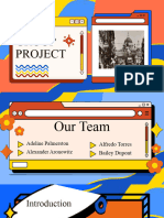 Colorful Aesthetic Retro Group Project Presentation