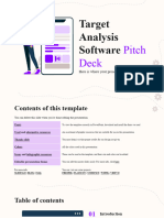Target Analysis Software Pitch Deck by Slidesgo