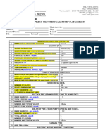 PEMO Datasheet For Filterpress Pump
