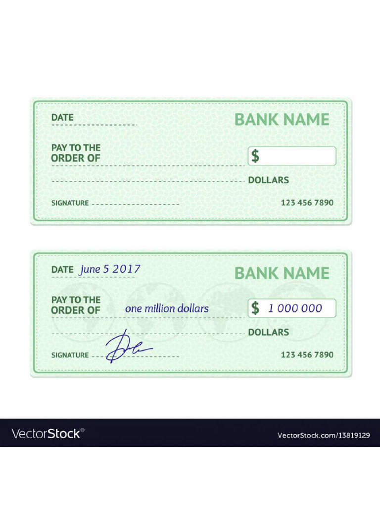 Blank Check Template 12 | PDF