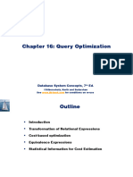 6 Query Optimization-Ch 16