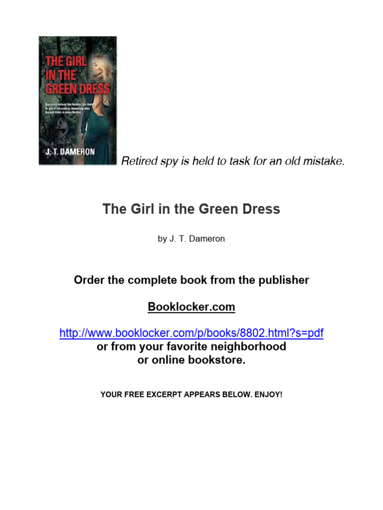 Woman in The Green Dress PDF Books