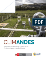Andes: Servicios Climáticos Con Énfasis en Los Andes en Apoyo A Las Decisiones