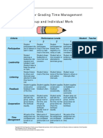 Speaking Marksheet