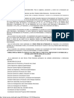 Norma para La Prevención y Control de La Intoxicación Por Picadura de Alacran