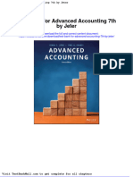 Test Bank For Advanced Accounting 7th by Jeter