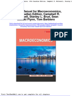 Solution Manual For Macroeconomics 15th Canadian Edition Campbell R Mcconnell Stanley L Brue Sean Masaki Flynn Tom Barbiero