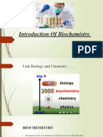 Introduction of Biochemistry