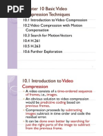 Unit VII MM Chap10 Basic Video Compression Techniques